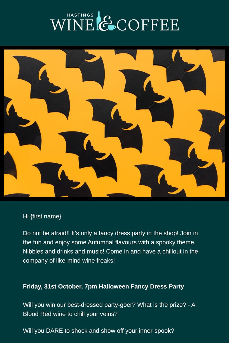 Halloween Party & Crowley's Curse | Friday 31st October | 7.00pm - 10.00pm