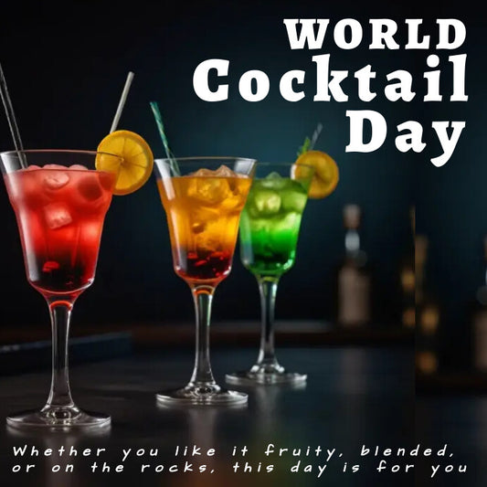 Saturday May 16th : 7:00 PM - 10:00 PM  World Cocktail Day -James Bond Themed Cocktail Party